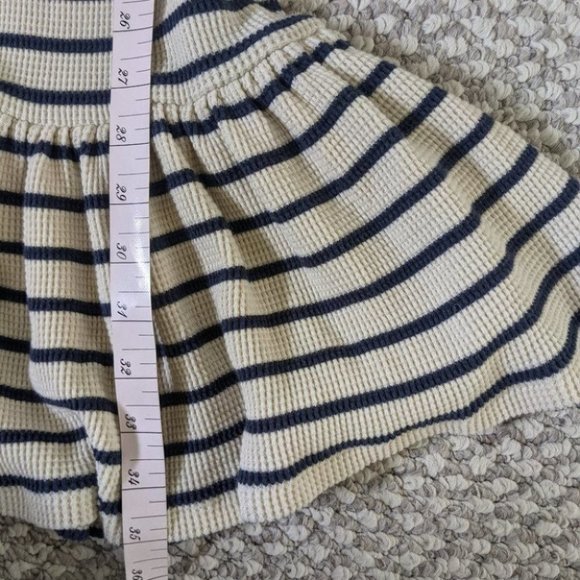 Polo Ralph Lauren Striped Cotton  Sweater Dress L T Shirt Dress Nautical - Picture 7 of 8